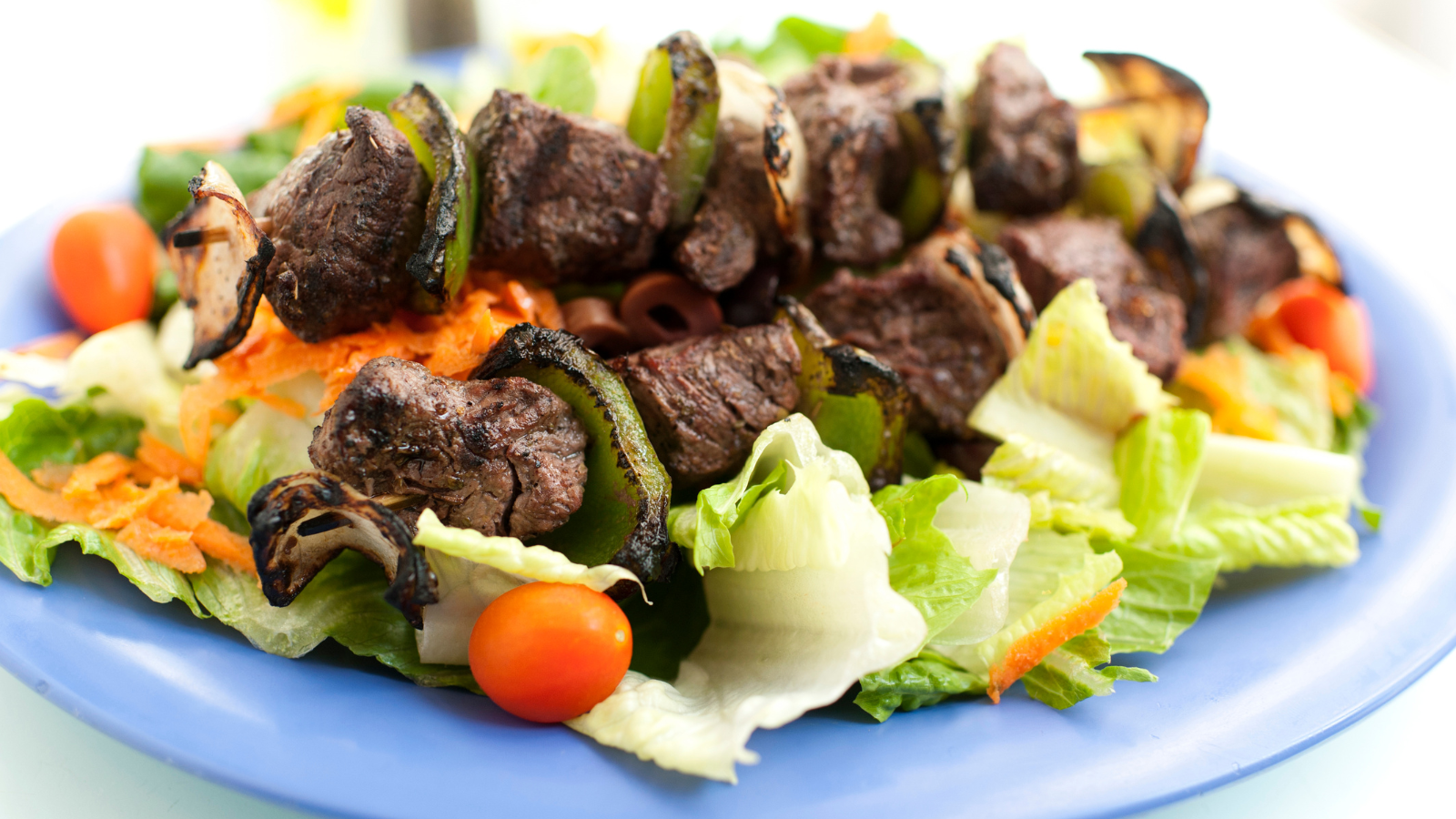 週末派對 / 露營必備：厚實肉感的「水果羊肉串燒」