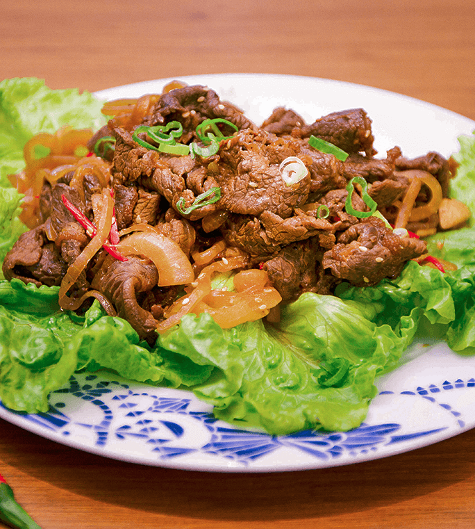 韓式炒牛肉Bulgogi